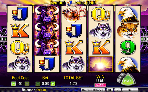 “Buffalo” is a 5x4 animal-themed slot by Aristocrat