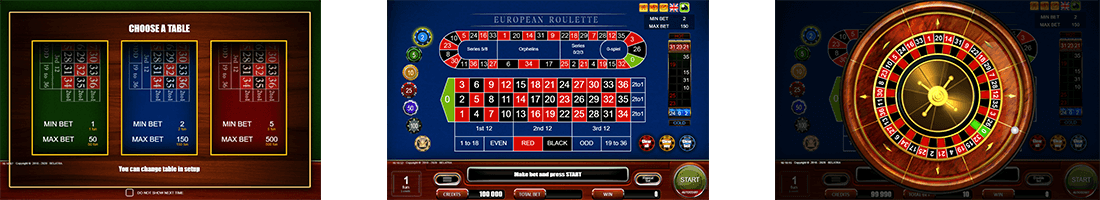 Belatra games European Roulette