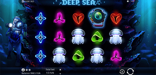 “Deep Sea” is a slot game by BGaming with 3x5 reel layout and 15 pay lines
