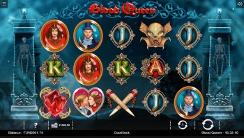 Blood Queen Slot Review by 1x2gaming