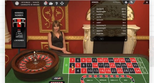 Live dealer portfolio of LiveG24 - Microgaming