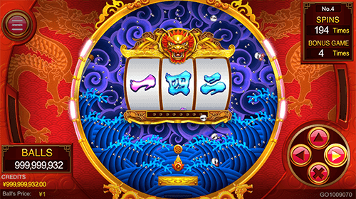 CQ9 Gaming's game Dragon Pachinko is a hybrid between a 3x1 slot and a Pachinko game