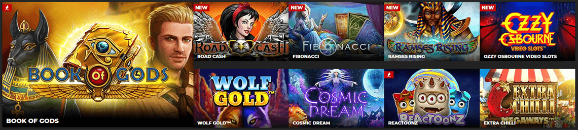 Energy Casino has an impressive list of more than 900 games!