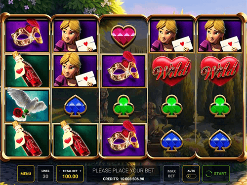 “Romeo and Juliet” slot from Greentube features a 4x5 reel layout