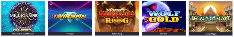 The Guts casino games selection is super huge - contains more than 1,900 titles!