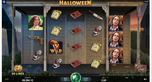 Halloween game uses a 5x3 reel layout by default!
