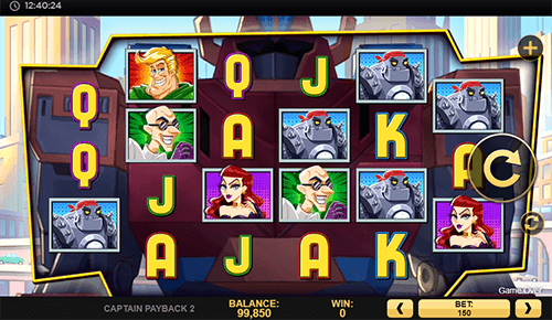 The High 5 Games slot Captain Payback 2 has a 75 paylines