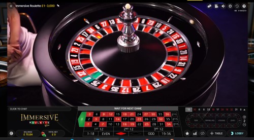 Is a regular roulette - Evolution Gaming