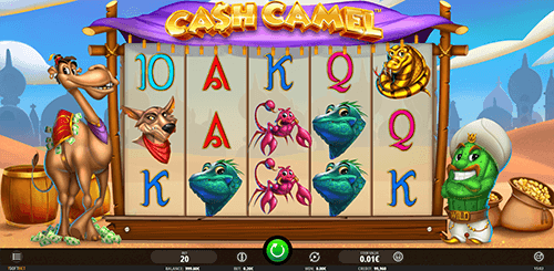 The “Cash Camel” is one of the oldest iSoftBet slots