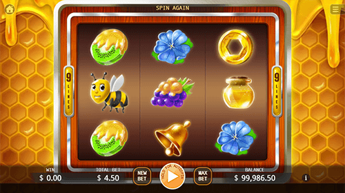 “Bumble Bee” is a 3x3 reel layout honey-fruit-flavoured slot by KA Gaming