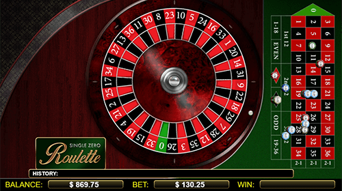 “Single Zero Roulette” is a NextGen roulette game with an RTP rate of 97.29%