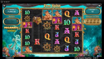 Pirate Kingdom Slot Bonus Offer - 1x2 Network