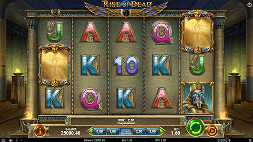 “Rise of Dead” is 3x5 video slot by Play'n GO and features 20 fixed pay lines