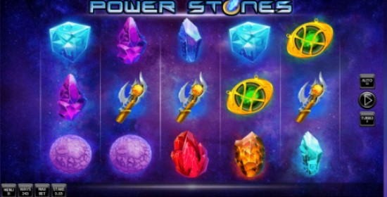 Power slot is a cosmic-crystals-designed slot with a 5x3 reel layout