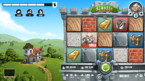 The “Castle Builder 2™” is a 5x3 reel slot by Rabcat Gambling with 15 pay lines