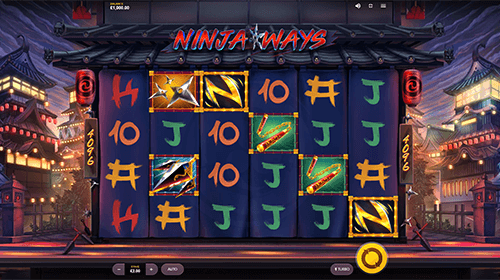 “Ninja Ways” is one of the most popular 6x4 slots of RTG