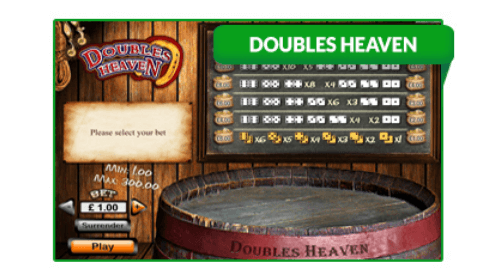 “Doubles Heaven” is a dice game by SkillOnNet