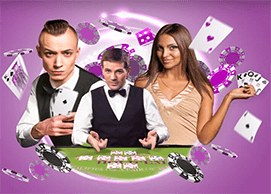 You can play more than 100 table games at Spin Casino live dealer section.