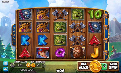Battle Heroes is a fantasy-style slot by Swintt with a 5x4 layout
