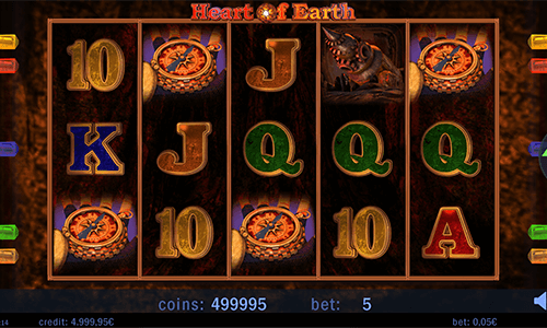 Heart of Earth is a Swintt premium slot with 5x3 reel layout